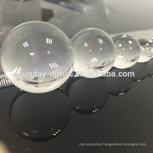 The material is fused silica 50 mm BK7 ball lens